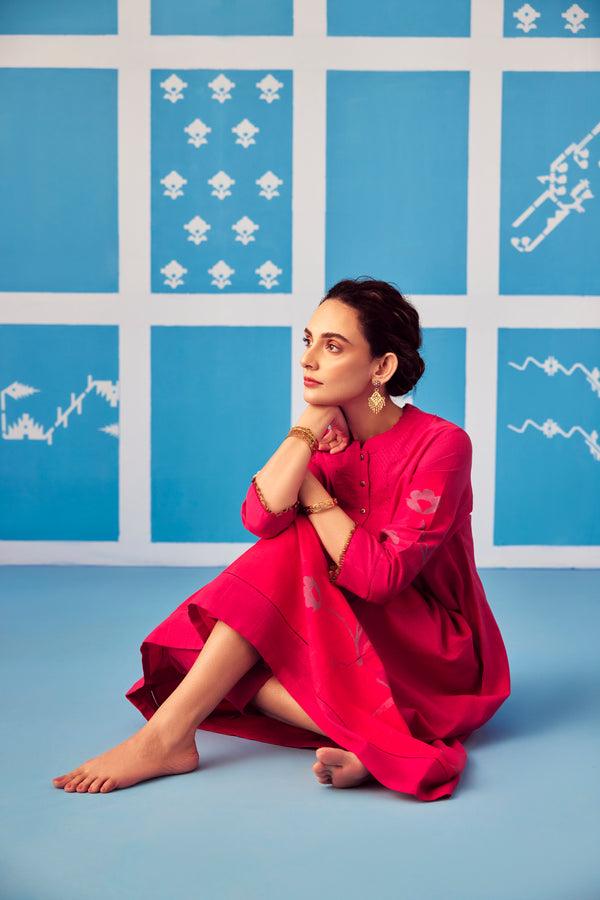silk khadi Jamdani, sustainable fashion, handmade, handcrafted, Jamdani textiles.