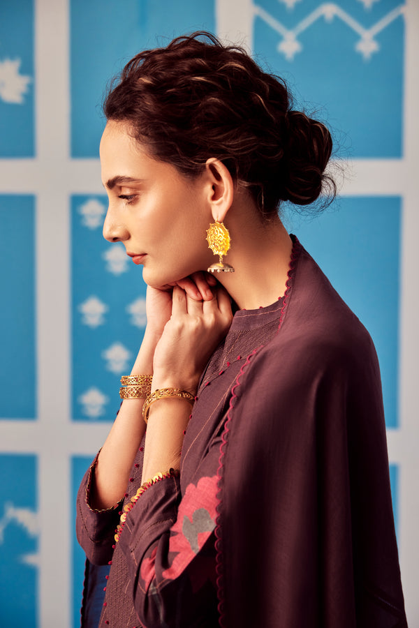 silk khadi Jamdani, sustainable fashion, handmade, handcrafted, Jamdani textiles.