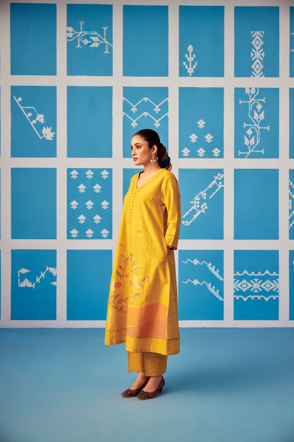 silk khadi Jamdani, sustainable fashion, handmade, handcrafted, Jamdani textiles.