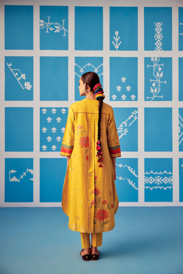 silk khadi Jamdani, sustainable fashion, handmade, handcrafted, Jamdani textiles.