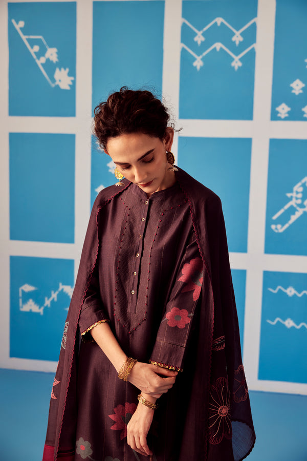 silk khadi Jamdani, sustainable fashion, handmade, handcrafted, Jamdani textiles.