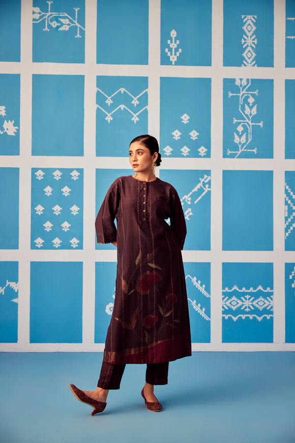 silk khadi Jamdani, sustainable fashion, handmade, handcrafted, Jamdani textiles.