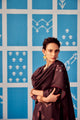 silk khadi Jamdani, sustainable fashion, handmade, handcrafted, Jamdani textiles.